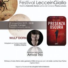 WULF DORN, IL MAESTRO DEL THRILLER PSICOLOGICO OSPITE A LECCEINGIALLO 