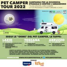 "PET CAMPER TOUR". RIPARTE IL CAMPER SOLIDALE DEGLI ANIMALI: 