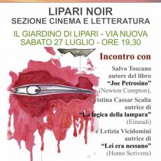INCONTRO CON SCALIA, VICEDOMINI E TOSCANO, AL LIPARI NOIR FESTIVAL 
