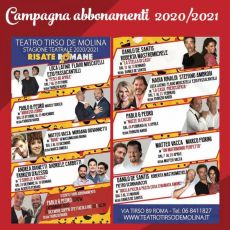 BRILLANTE E DIVERTENTE LA NUOVA STAGIONE TEATRALE DEL TIRSO DE MOLINA 