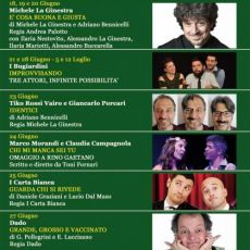 L'ESTATE TEATRALE, ORGANIZZATA DAL TEATRO 7, A VILLA MASSIMO,  