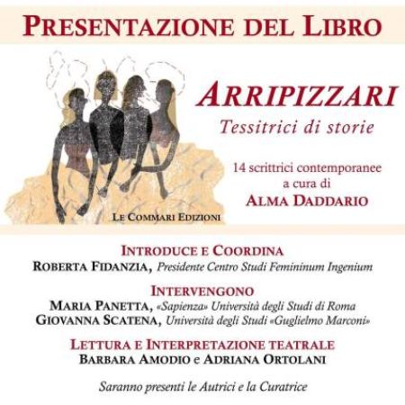 INIZIA CON “ARRIPIZZARI” IL FESTIVAL “ASPETTANDO… LE PAROLE DI  LAVINIA…” 