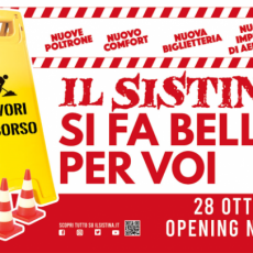 GRANDE OPENING NIGHT IL 28 OTTOBRE CON “RUGANTINO” 