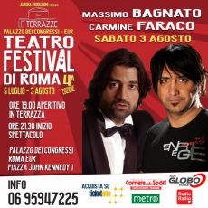 GRAN FINALE DE LE TERRAZZE TEATRO FESTIVAL CON COSTA, BAGNATO E FARACO 