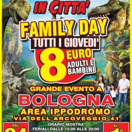 ARRIVA ANCHE A BOLOGNA "DINOSAURI IN CITTÀ"