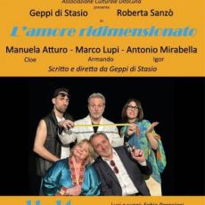 “L’AMORE RIDIMENSIONATO”, UNA PICCANTE COMMEDIA DI GEPPI DI STASIO 