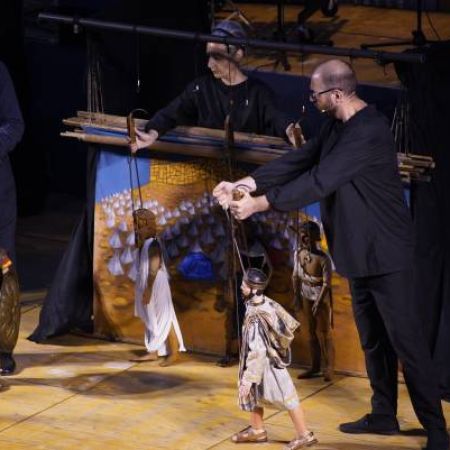 MIMMO CUTICCHIO PROPONE “L’ILIADE O SIA IL RISCATTO DI PRIAMO”  