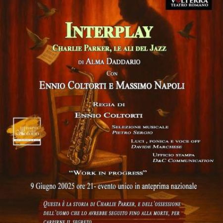 "INTERPLAY CHARLIE PARKER, LE ALI DEL JAZZ" DI ALMA DADDARIO 