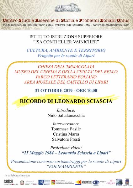 CRISTINA MARRA E SCIASCIA CONVEGNO