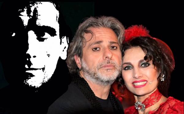 geppi e roberta sanzò tributo a massimo troisi